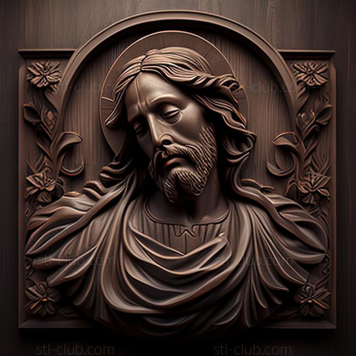 3D model st jesus (STL)